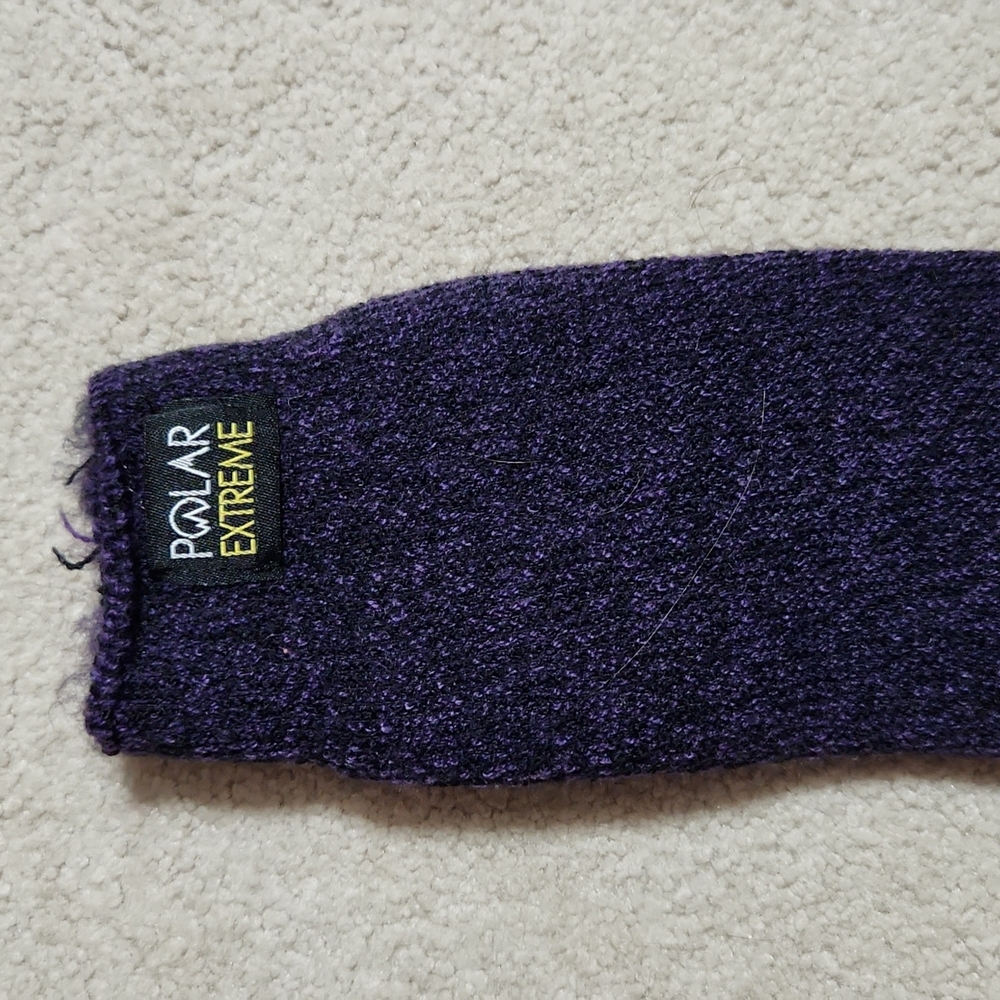 Polar Extreme Purple Socks - OS - Picture 2 of 4